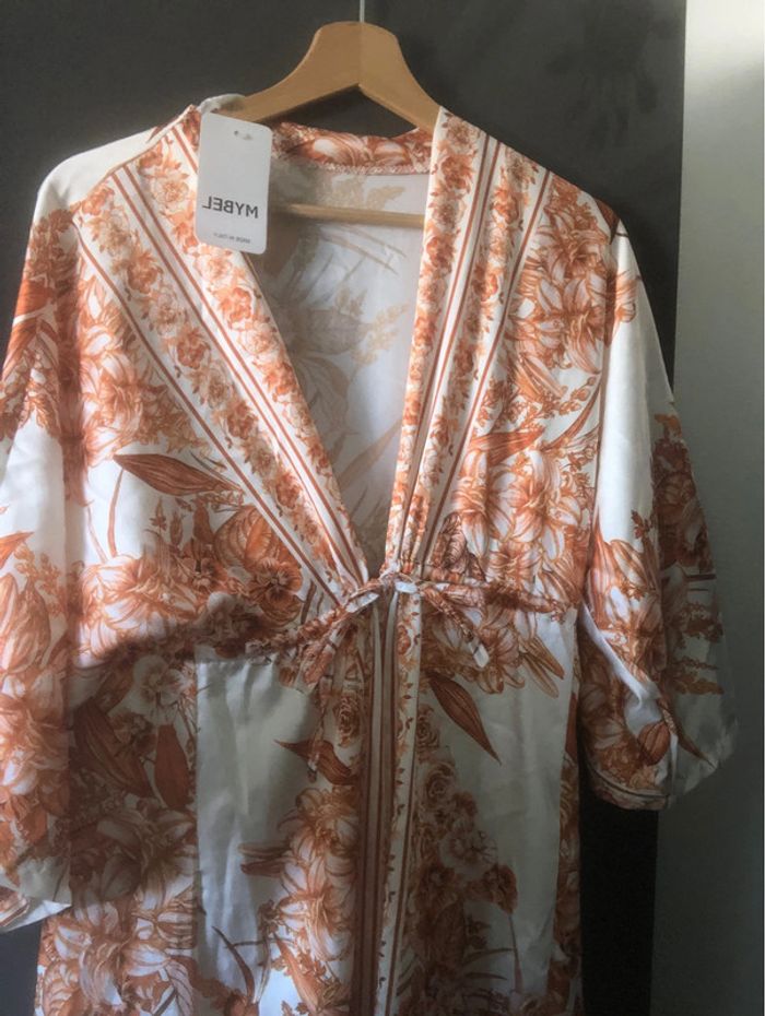 Mybel - longue robe ou kimono femme taille 42 - photo numéro 2