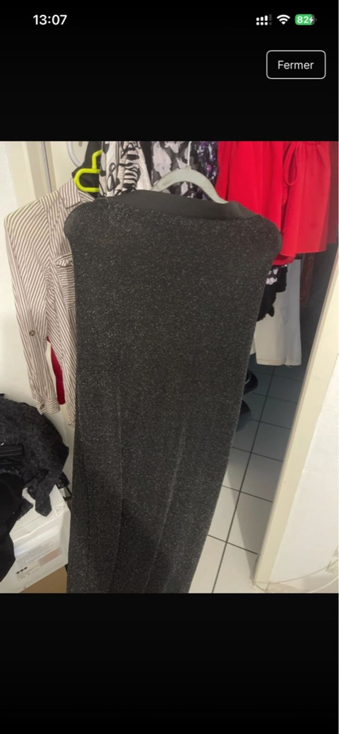 Jupe longue à paillettes