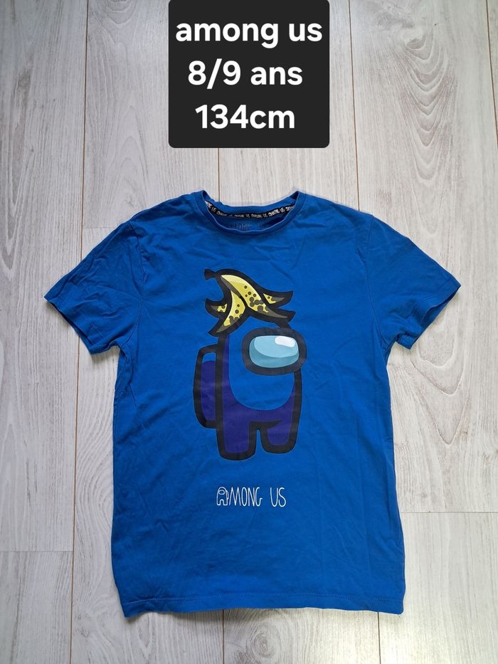 Tee-shirt MC among us 8/9 ans 134cm