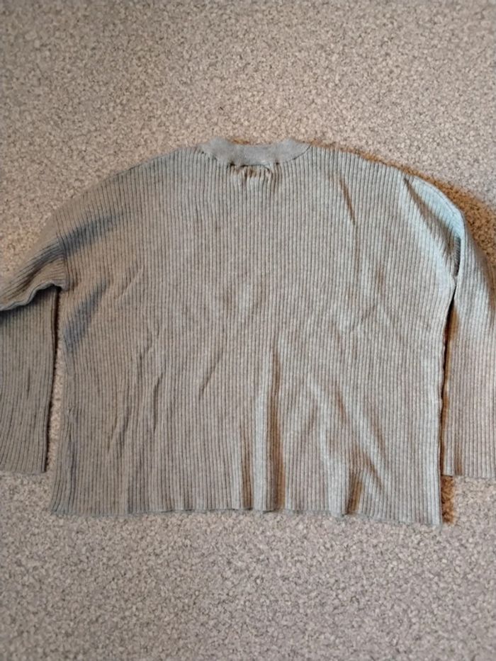 Pull gris - photo numéro 3