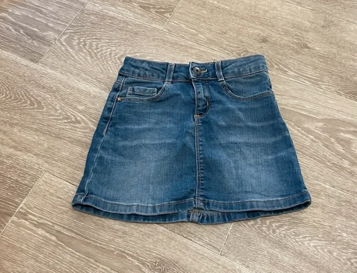 Jupe en jean verbaudet taille 6 ans - photo numéro 2