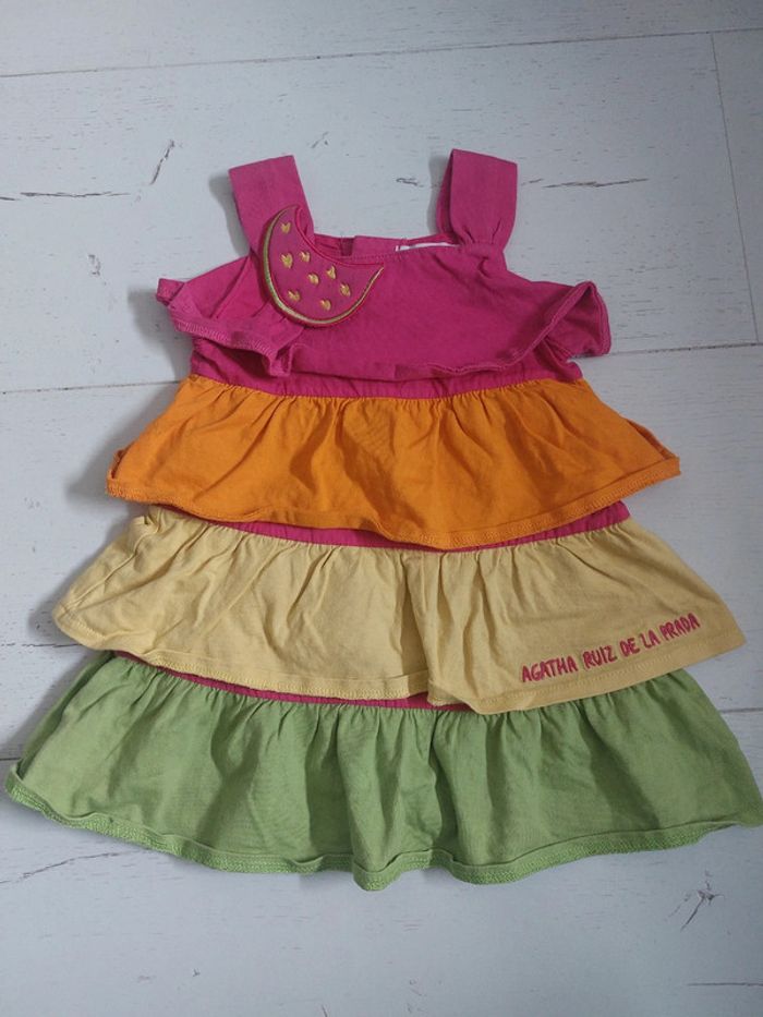 Robe à volant Agatha Ruiz de la Prada Taille 18 mois