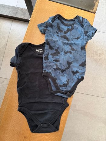 Lot de 2 bodies - Lupilu - 12 mois