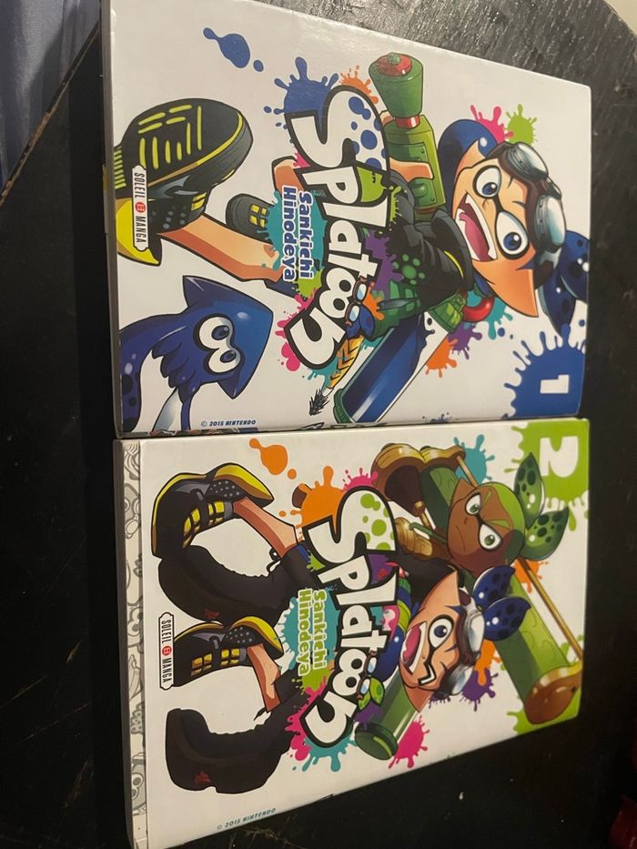 Lot manga splatoon 1 a 5 - photo numéro 5