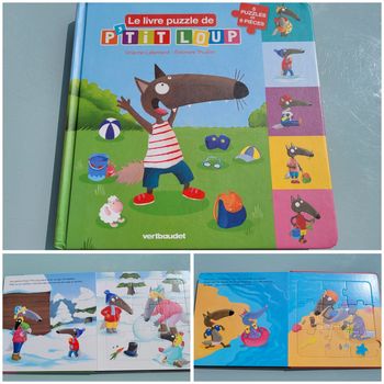 Le Livre Puzzle de P'tit Loup, 5 Puzzle 🧩 9 pièces (72)