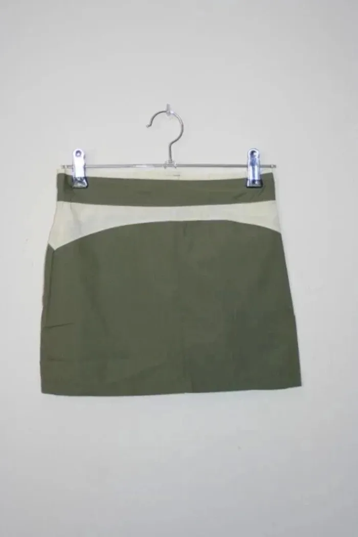 Jupe courte légère kaki 10 ans - photo numéro 3