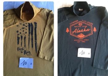 Lot de 2 Sous Pull Tape à l'Oeil - 10 ans