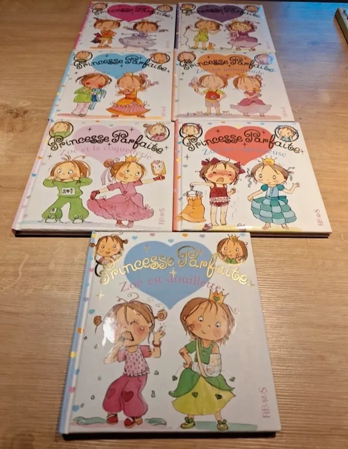 Lot de 7 livres Zoé Princesse Parfaite 🤩