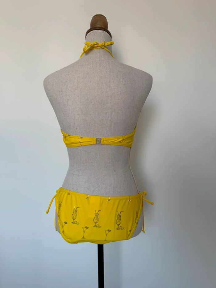 Maillot de bain bikini jaune plage Swimming trucks Traje de baño Costume da bagno neuf - photo numéro 4