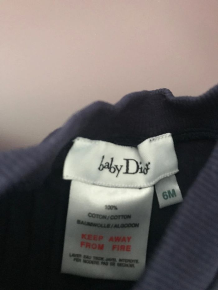 Ensemble Baby Dior 6 mois - photo numéro 5