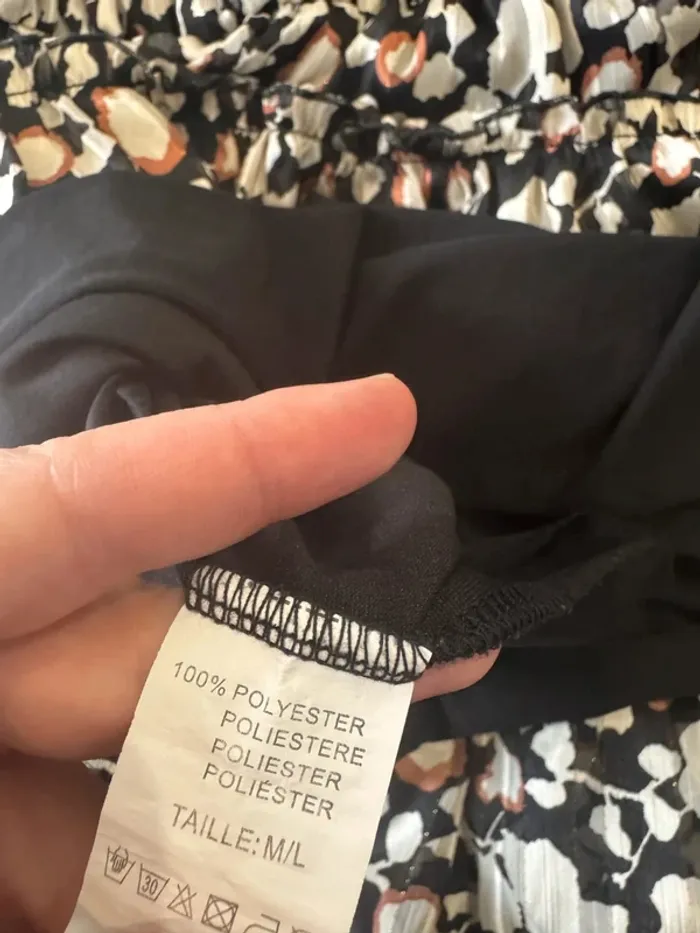 Robe lilie Rose, très bon état, taille M/L - photo numéro 4