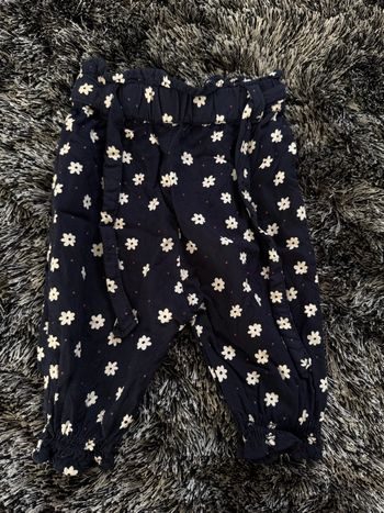 Pantalon à fleur