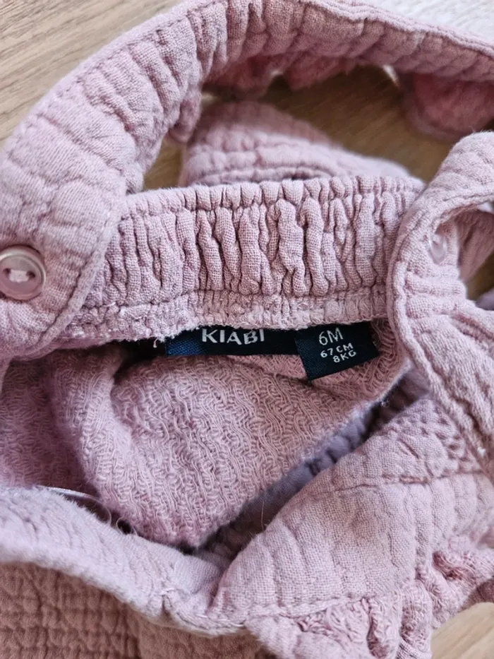 Robe bébé fille a bretelle - photo numéro 2