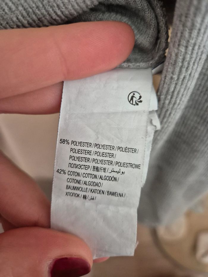 Pull gris Kiabi taille XL - photo numéro 7