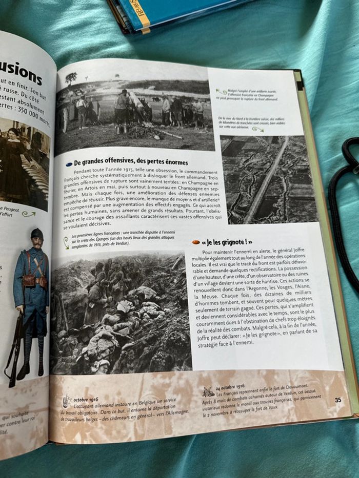 Livre la 1ere guerre mondiale - photo numéro 5