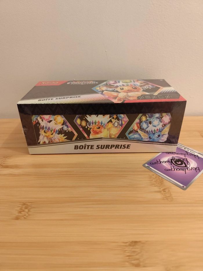 Boîte Surprise Pokémon - EV8.5 Evolutions Prismastiques - Scellée FR - photo numéro 4