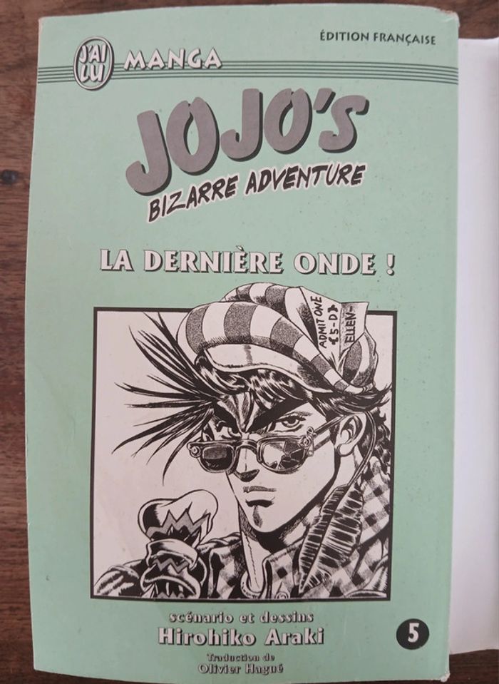 Jojo's Bizarre Adventure Tome 5 J'ai lu Français 🇨🇵 - photo numéro 5