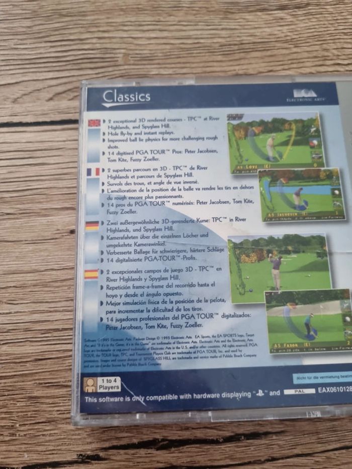Pga tour 96 ps1 complet - photo numéro 3