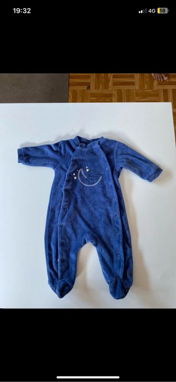 Pyjama bébé garçon ou mixte 3 mois