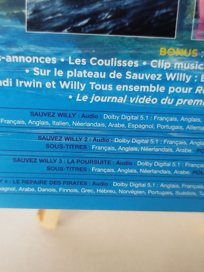 Sauvez Willy - Intégrale - DVD (sous blister) - photo numéro 5