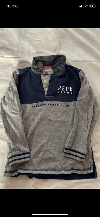 Polo manche longue 6 ans pépé jeans