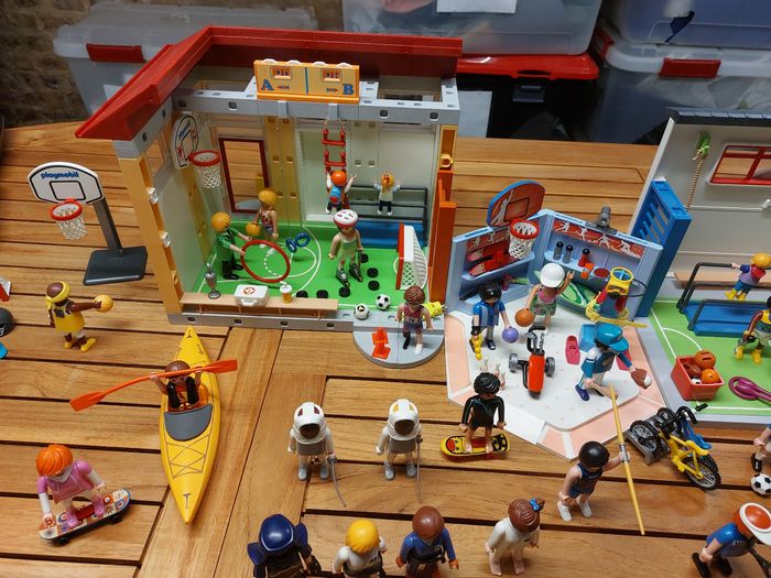 Lot playmobil gymnase boutique et salle de sport - photo numéro 6