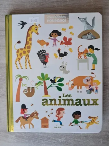Livre les animaux mes années pourquoi