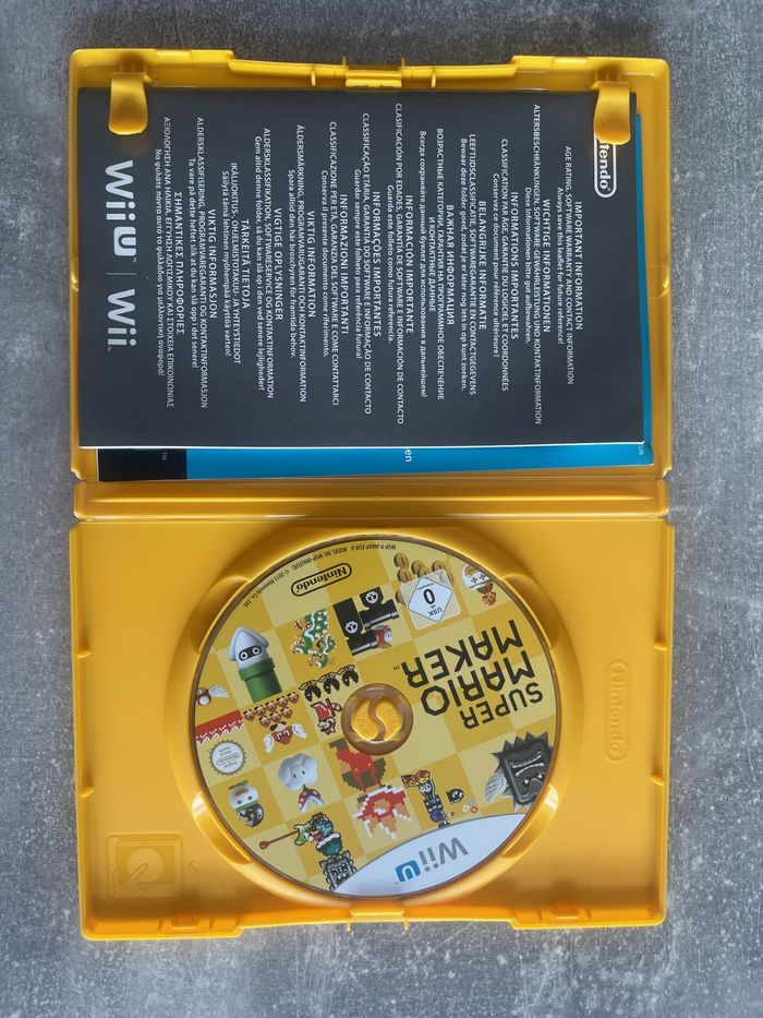 Coffret jeu pour Nintendo Wii U, Super mario maker en français. - photo numéro 4