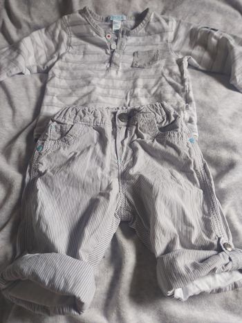 Ensemble 12 mois garçon