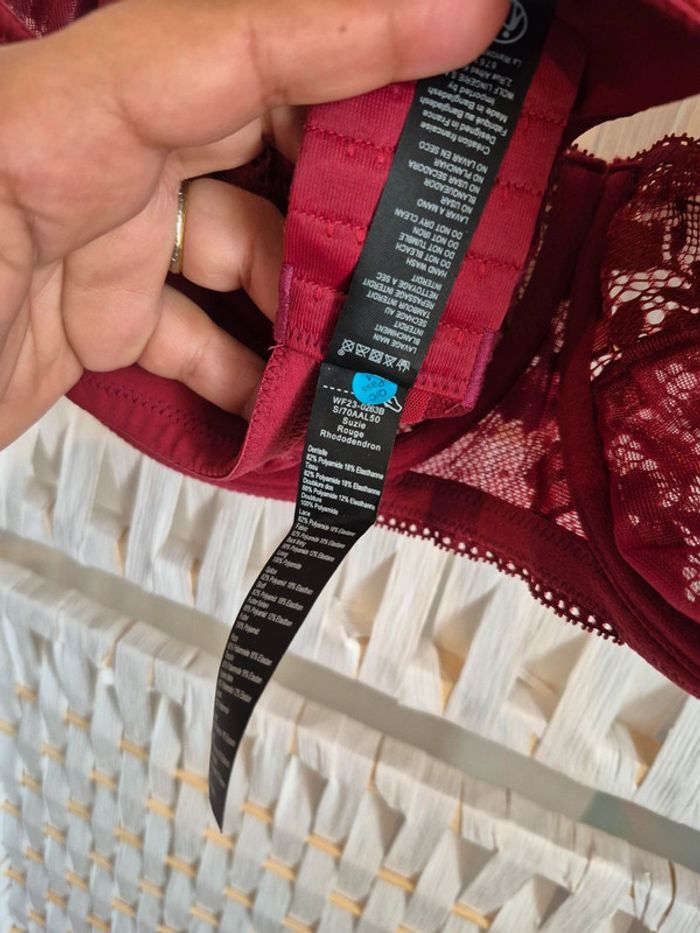 💕joli soutien-gorge emboitant avec armatures femme T100E sans complexe 💕 - photo numéro 10