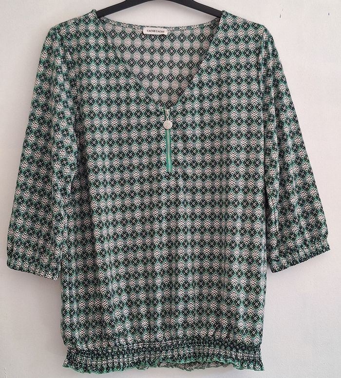 Blouse fluide imprimée
