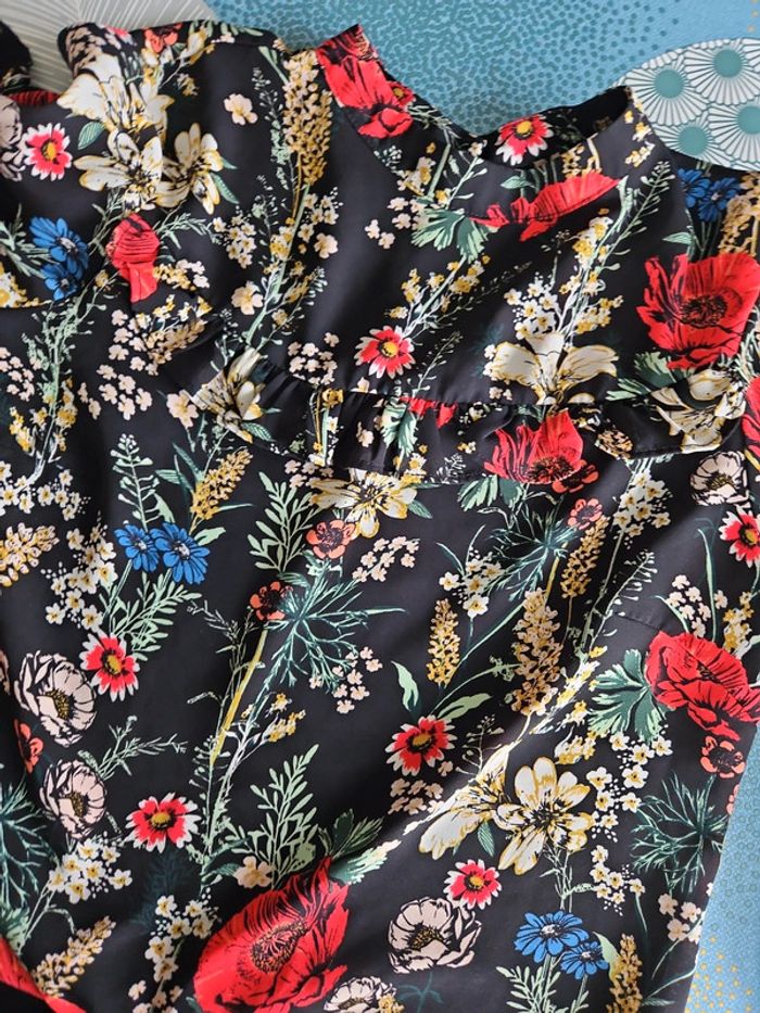Blouse fleurie - photo numéro 2
