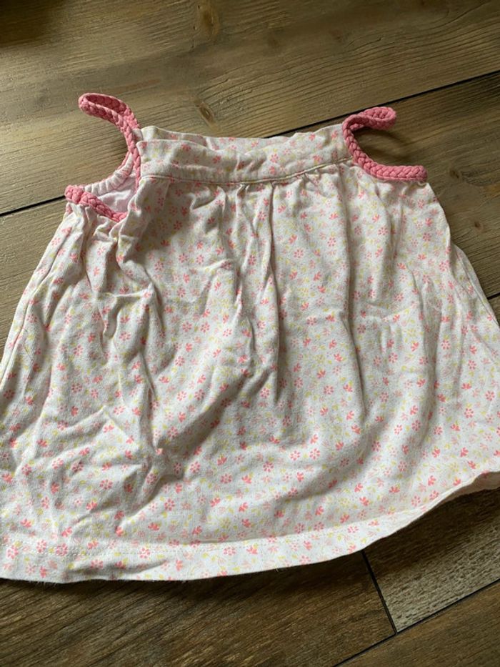 Débardeur fleurs TexBaby 23 mois