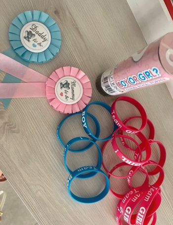 Lot gender reveal