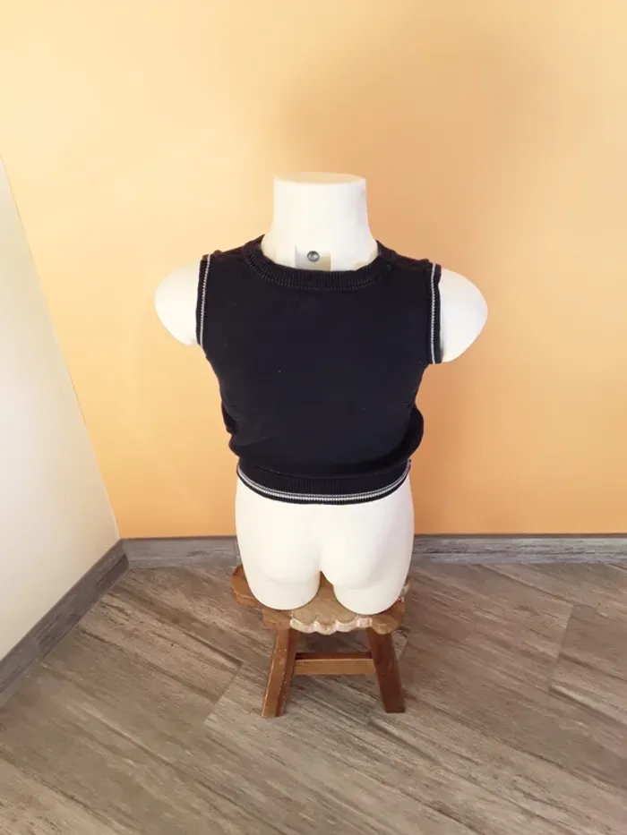 Pull sans manches 3 ans (90/97 cm) - photo numéro 4