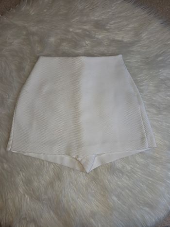 Jupe short blanc