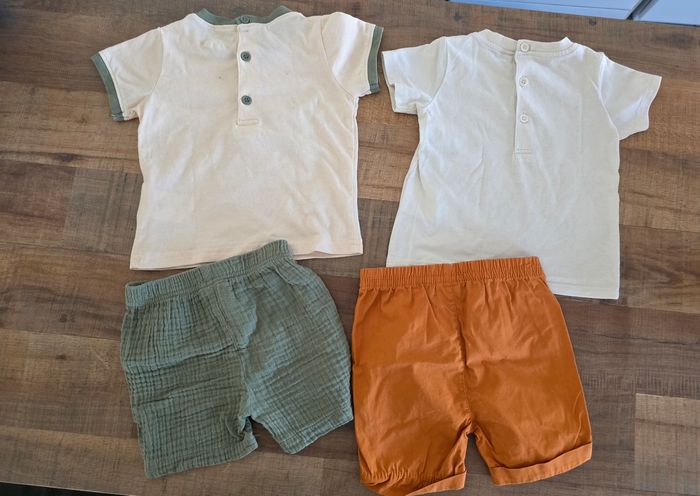 Ensemble t-shirt et short "Animaux" - photo numéro 2