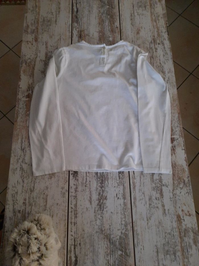 Haut broderie dentelle sergent major 11 ans - photo numéro 4