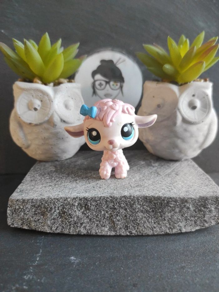 Littlest Petshop hasbro mouton agneau baby sheep lamp 1195 #geektradelpsmouton