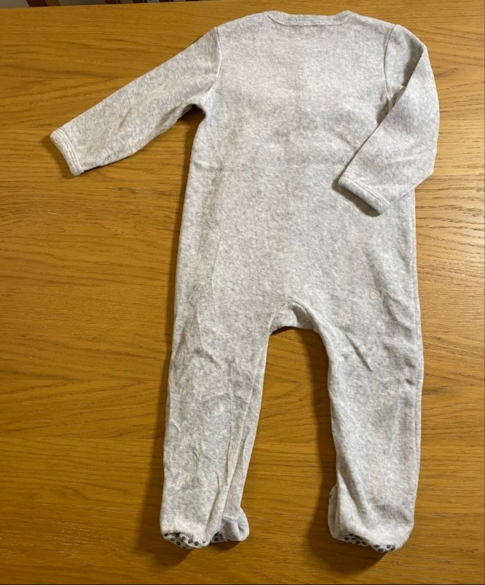 Tex Baby Pyjama Grenouillère gris Taille 18 mois - photo numéro 6