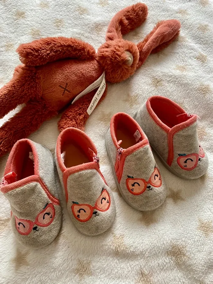 Deux paires chaussons