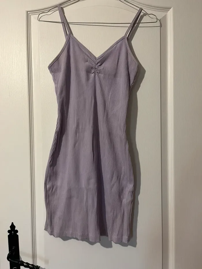 robe violette taille S shein