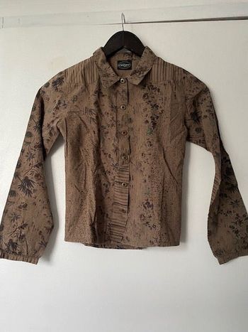Chemise à fleurs