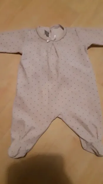 Pyjama velours petit bateau