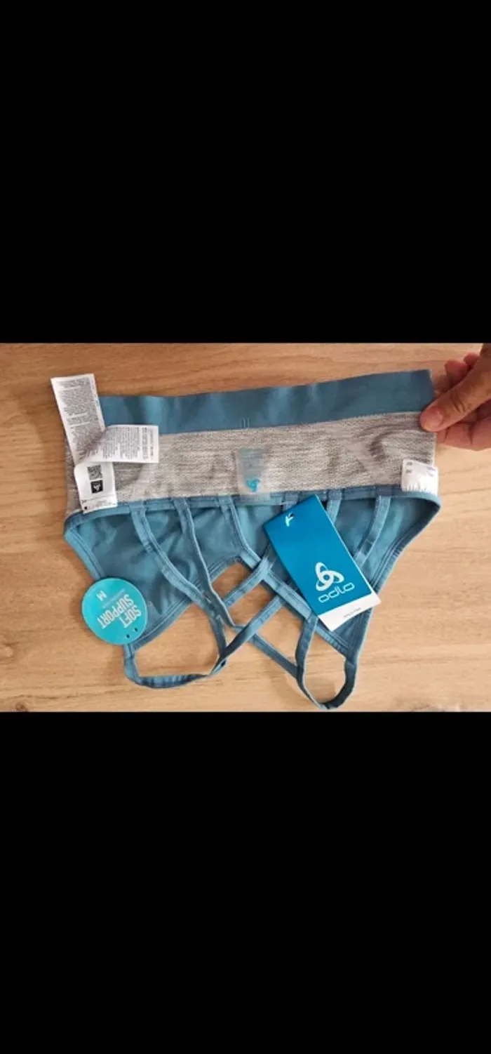 Brassière de sport ODLO réversible Seamless M femme neuve - photo numéro 5