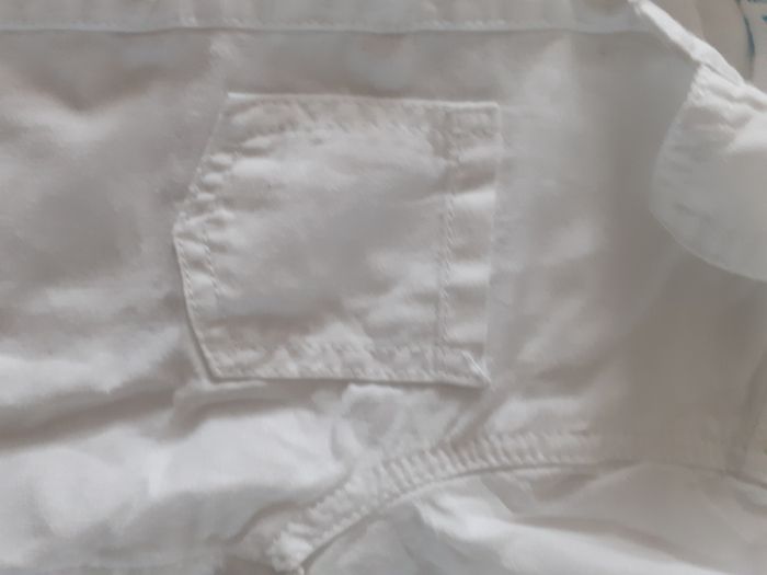 Chemise blanche gémo 6 mois - photo numéro 4