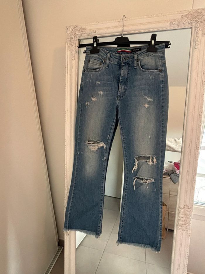 Jean Please destroy - Made in Italy - Taille XS
