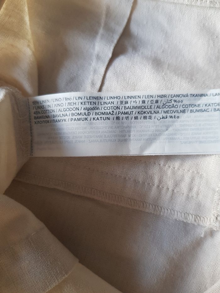 Superbe pantalon crème taille 38 mango neuf - photo numéro 8