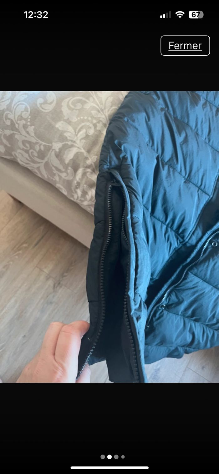 Doudoune longue superdry femme noire