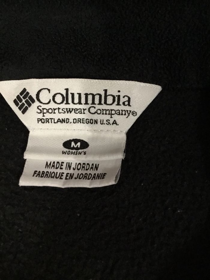 Veste polaire sans manches pour femme Columbia noire taille M 118 - photo numéro 7